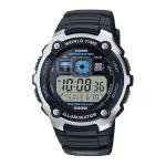 Reloj Casio AE-2000W-1ACF World Time 200M con batería de 10 años – Negro