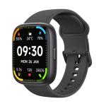 Smartwatch IDW26 1.83" con Alexa, llamadas Bluetooth y más de 100 modos deportivos – Negro