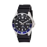 Reloj Casio MDV106B-1A1V 200M WR para hombre – Acero inoxidable, bisel negro/azul y correa de resina